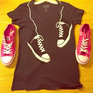 🎉HP2X🎉 ONE RESTOCKED! Converse All⭐️Star Sneakers Tee